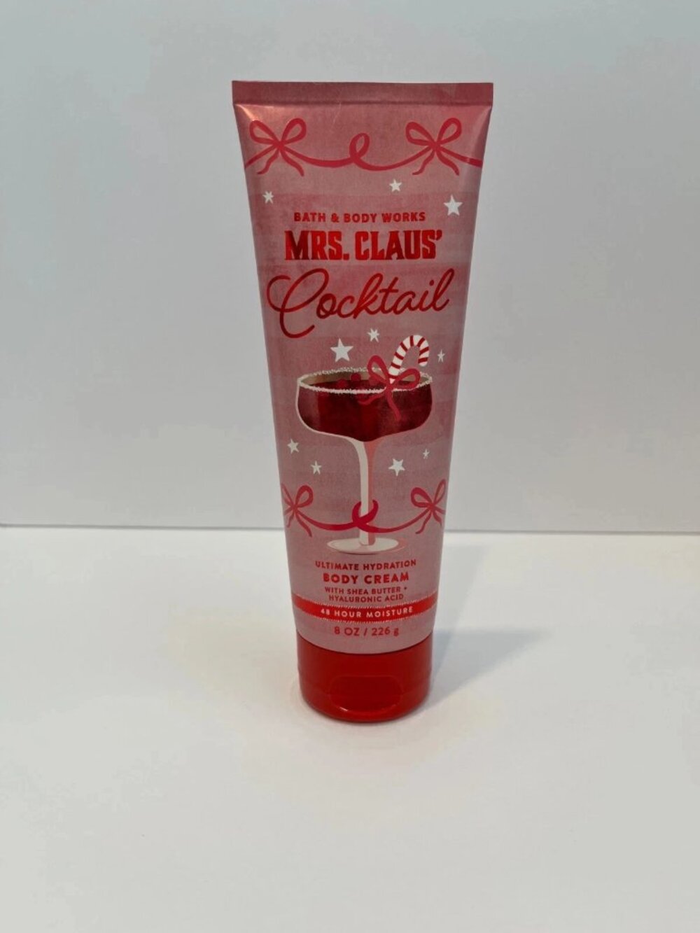 NEW Bath & Body Works MRS. CLAUS' COCKTAIL Ultimate Hydration Cream 8 Fl oz